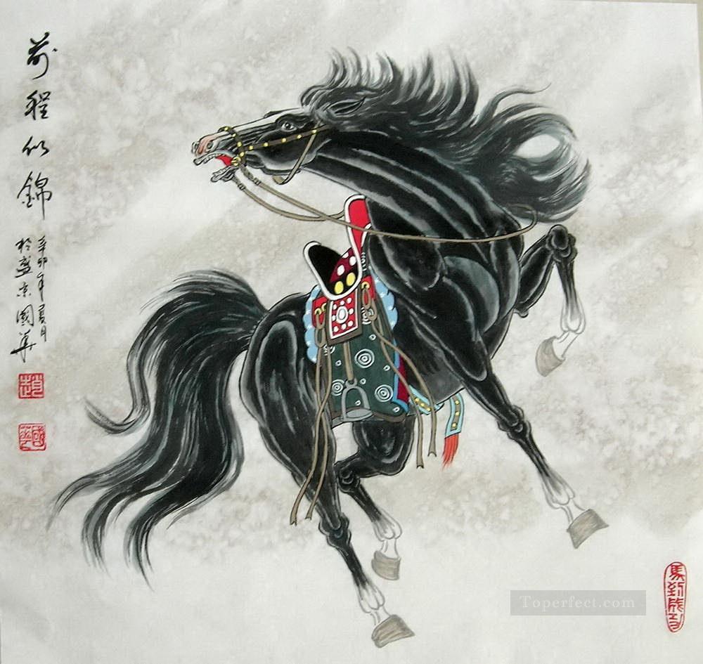 Chinese running horse Oil Paintings